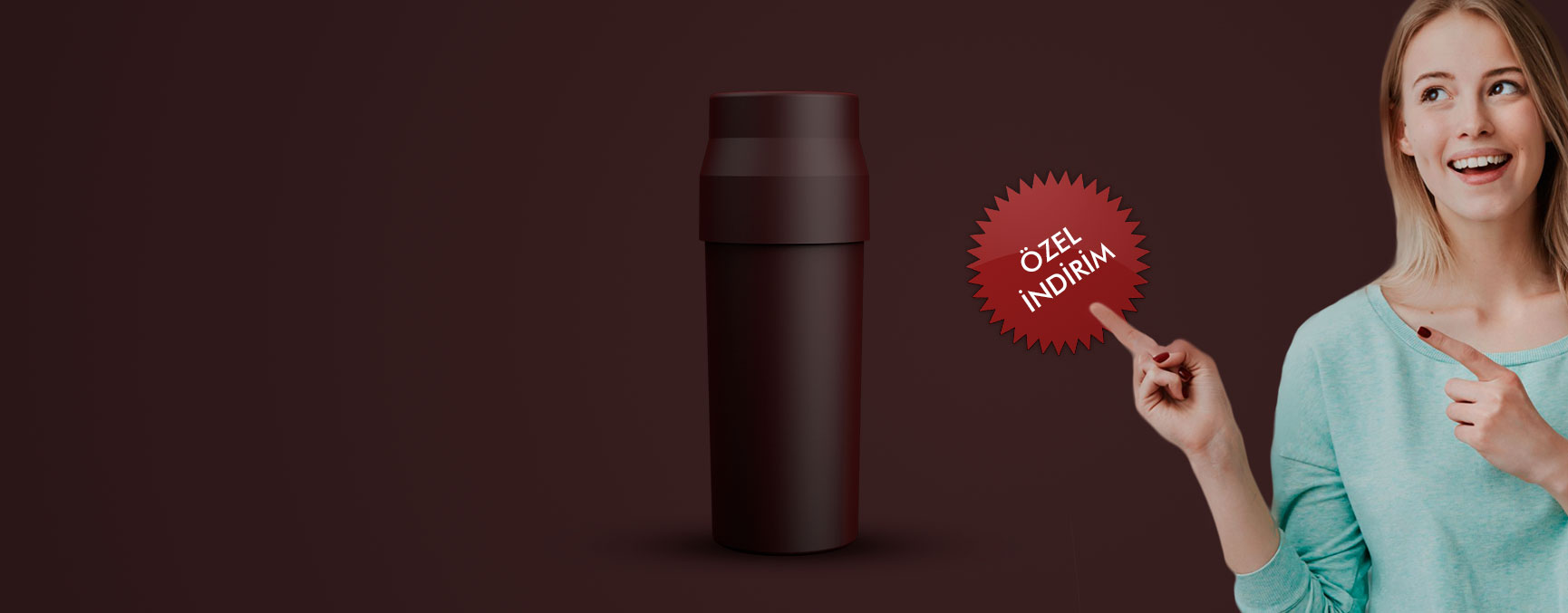 Çok Amaçlı Kahverengi Sürahi